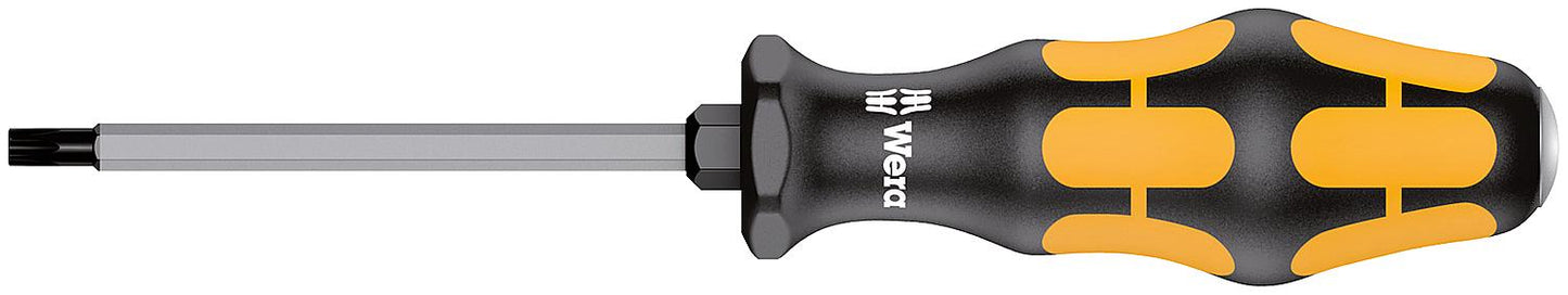 Torx®-Schraubendreher mit Schlagkappe Wera 977 Kraftform Plus-Serie 900, Klinge durchgehend mit Sechskant, T20 x 90 mm