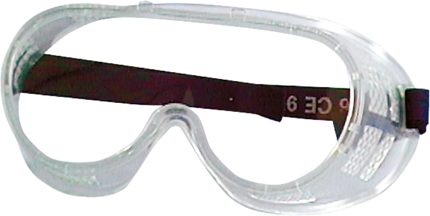 Plastic full-view glasses