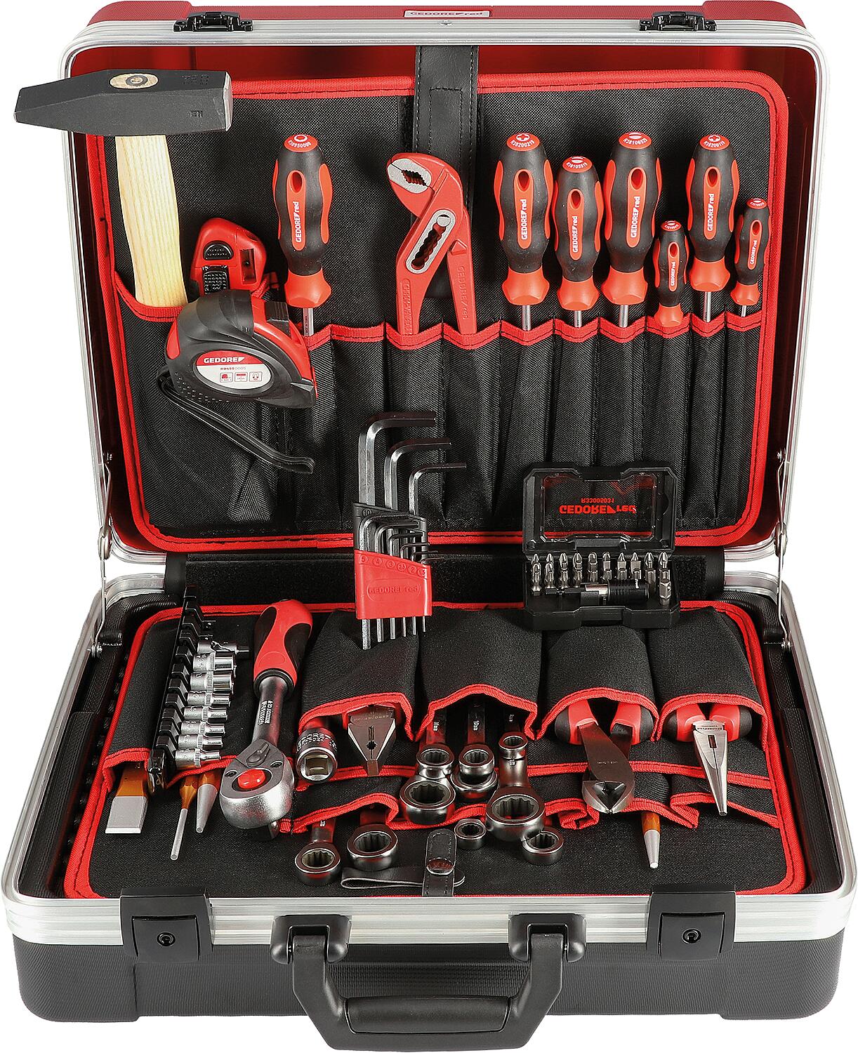 GEDORE red R21650108 ALL-IN tool case, 108-piece