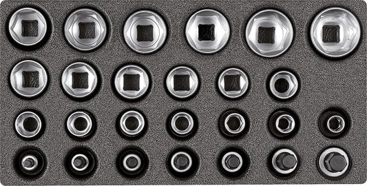 Steckschlüsselsatz GEDORE red 26-teilig 1/2"
