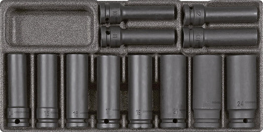 Satz Kraftschraubereinsatz GEDORE red 14-teilig 1/2"