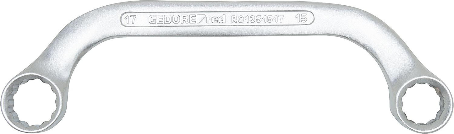 Clé à molette pour démarreur, métrique, avec anneaux à parois minces, R0135