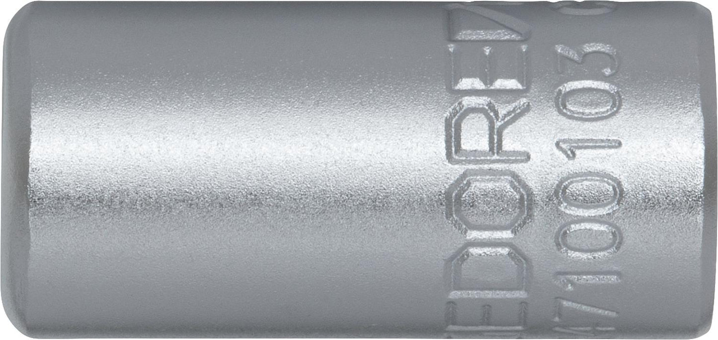 Porte-embout 1/4" pour mèches 1/4" avec entraînement hexagonal
