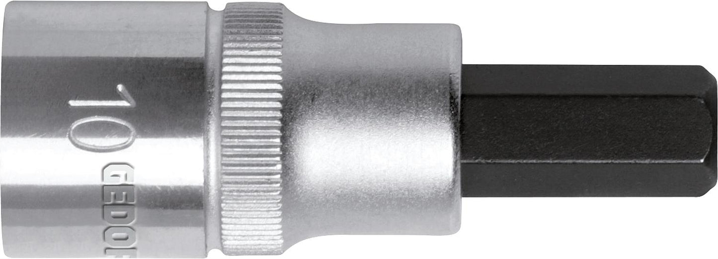Schraubendrehereinsatz 1/2" Innen-Sechskant, metrisch, kurz, R6255