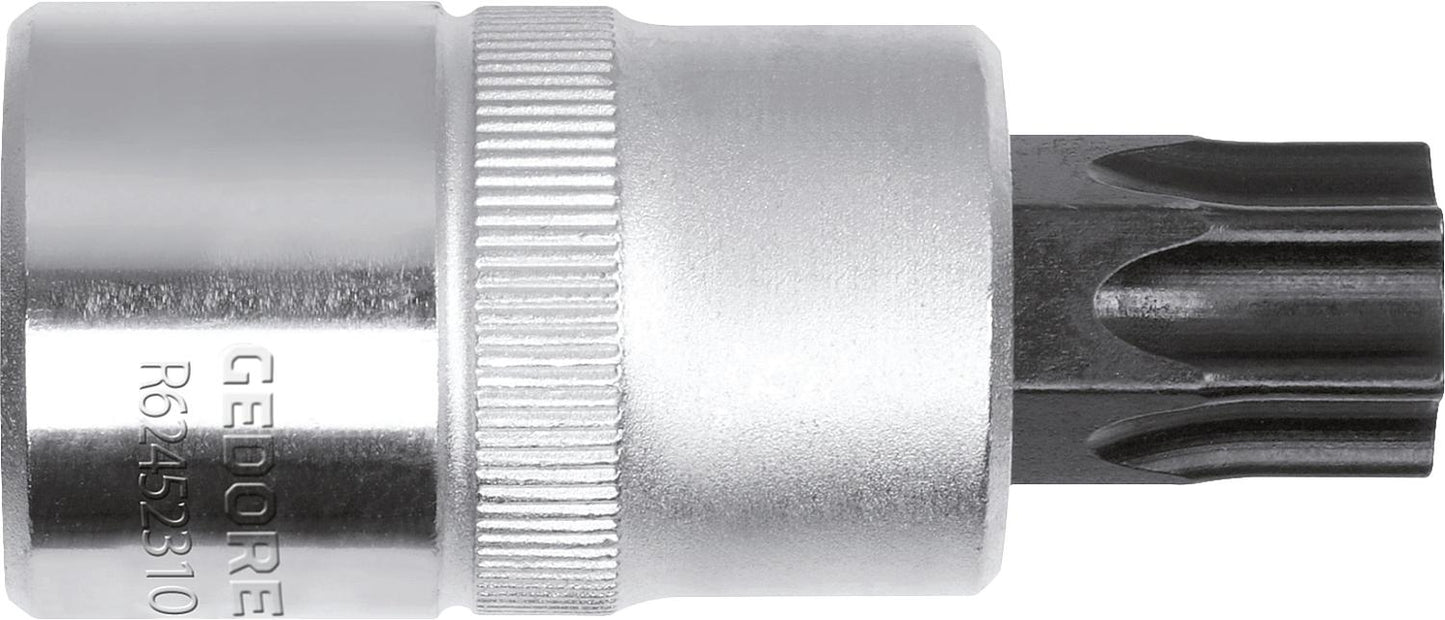 GEDORE red screwdriver insert 1/2" Torx T20 L=55mm