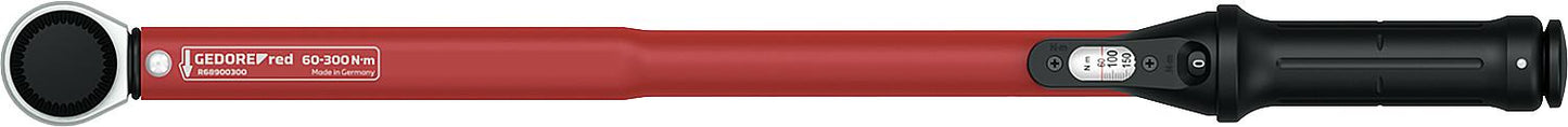 Torque wrench GEDORE red 3/8", 10-50 Nm