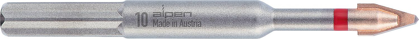 Foret à carrelage Alpen C-Protector avec tige antidérapante