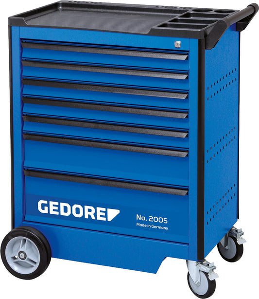 GEDORE tool trolley with 7 drawers, 985 x 775 x 435 mm