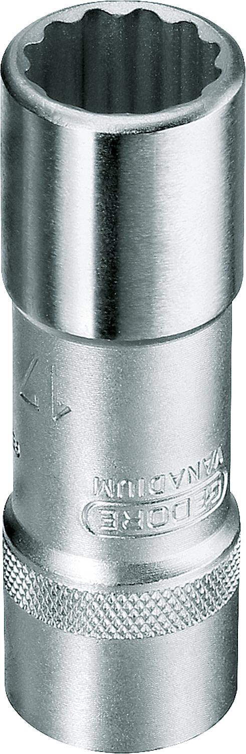 GEDORE socket wrench insert, long, UD profile, type D 19 L 10