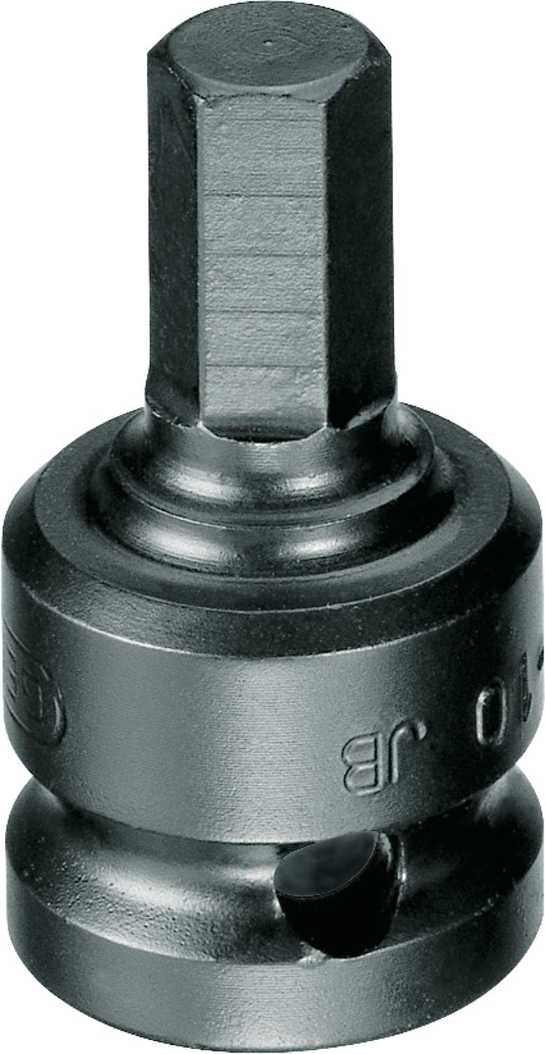 Kraftschraubereinsatz 1/2" Innen-Sechskant, metrisch, kurz