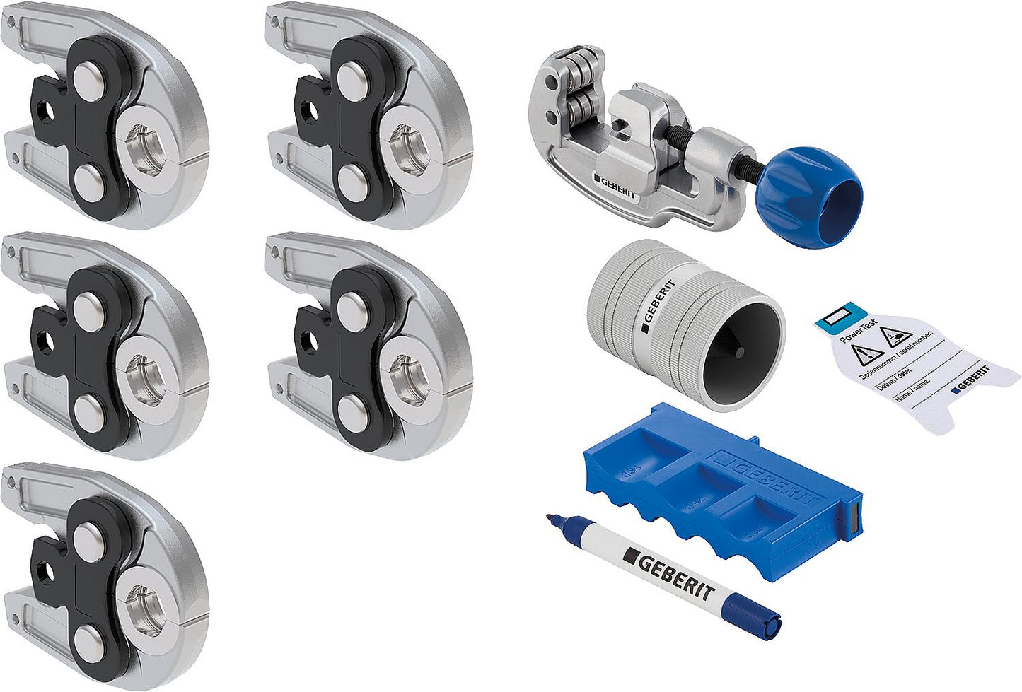 Press jaw set Geberit M-contour D: 15-35 Compatibility (1)