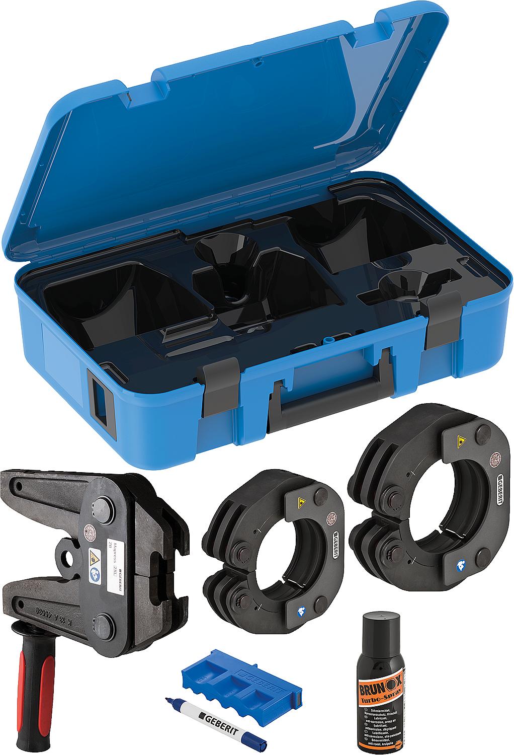 Geberit M-contour D: 76.1/88 press loop set including case, compatibility (2XL)