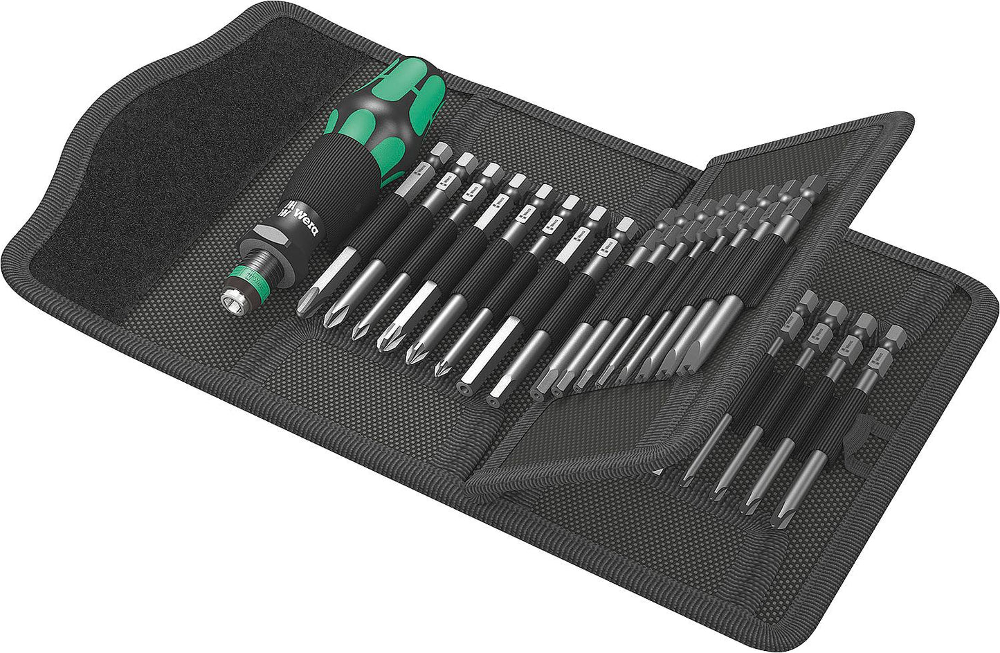 Bitschraubendreher-Set Wera Kraftform Kompakt 62, 33‑teilig