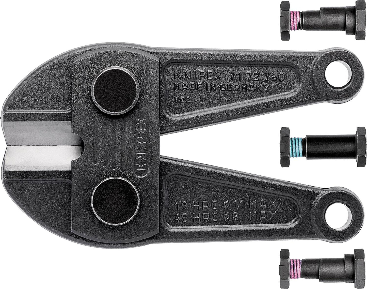 Tête de coupe de rechange pour coupe-boulons