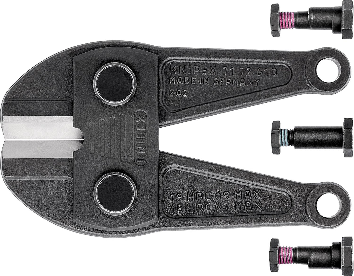 Tête de coupe de rechange pour coupe-boulons