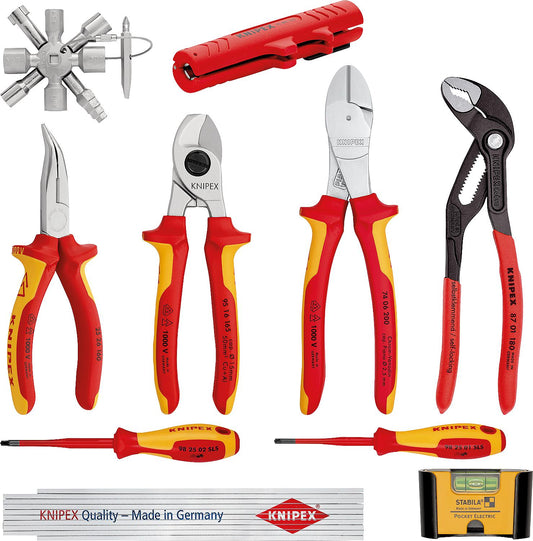 Ensemble d'outils électriques KNIPEX de 10 pièces