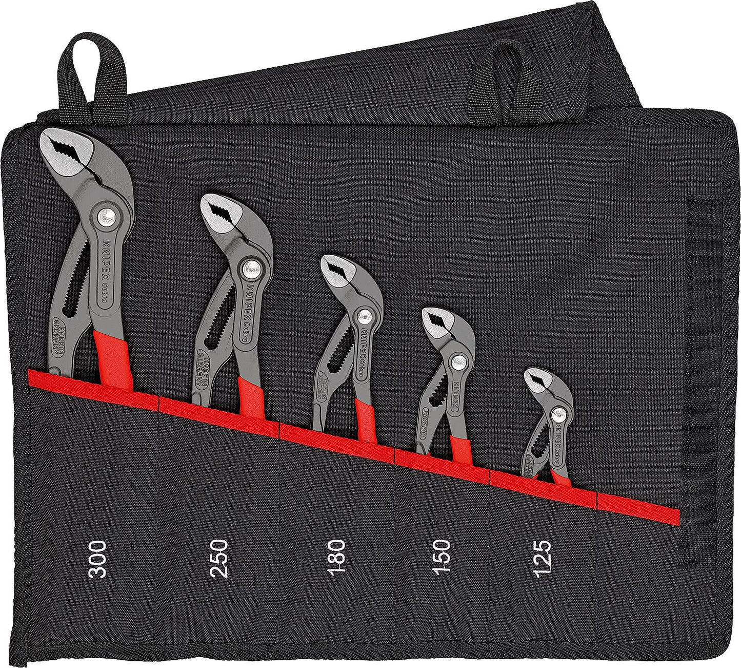 KNIPEX Cobra 5-piece water pump pliers set