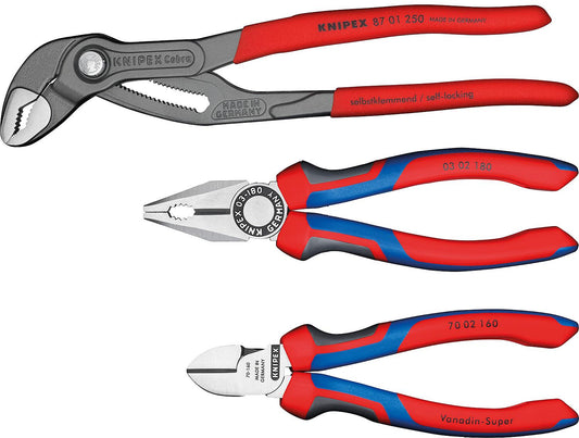 Ensemble de 3 pinces KNIPEX