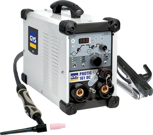 PROTIG 161 DC TIG welding machine with accessories