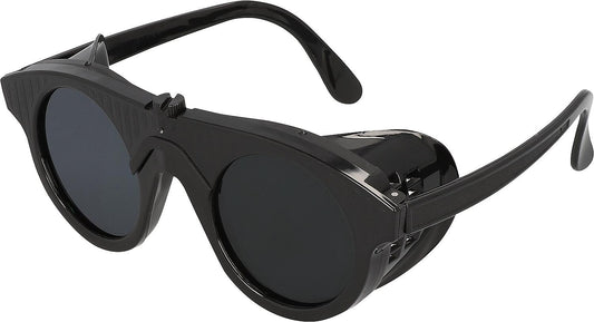 Nylon glasses DIN 5, 50 mm round lens