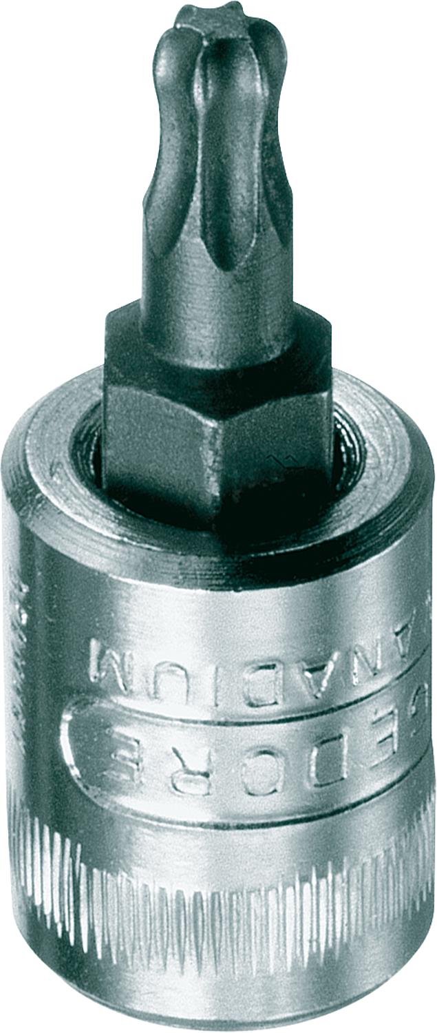 Screwdriver insert 1/4" for internal Torx T20 (3.86 mm) (G)