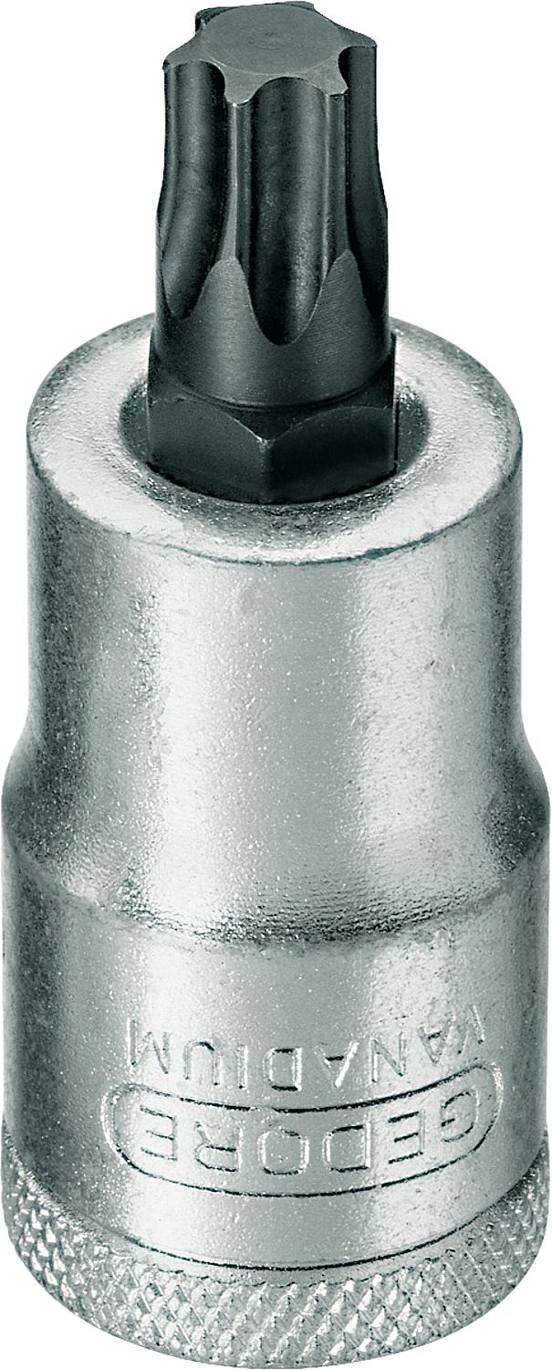 Screwdriver insert 1/2" internal Torx T 20 / L 55mm (G)