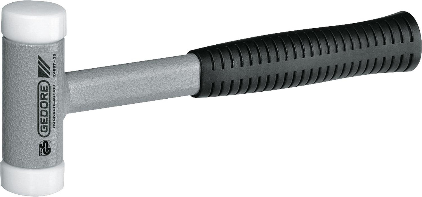HABERO non-recoil soft-faced hammer, 50 mm Type: 802 Item No. 248 ST-50