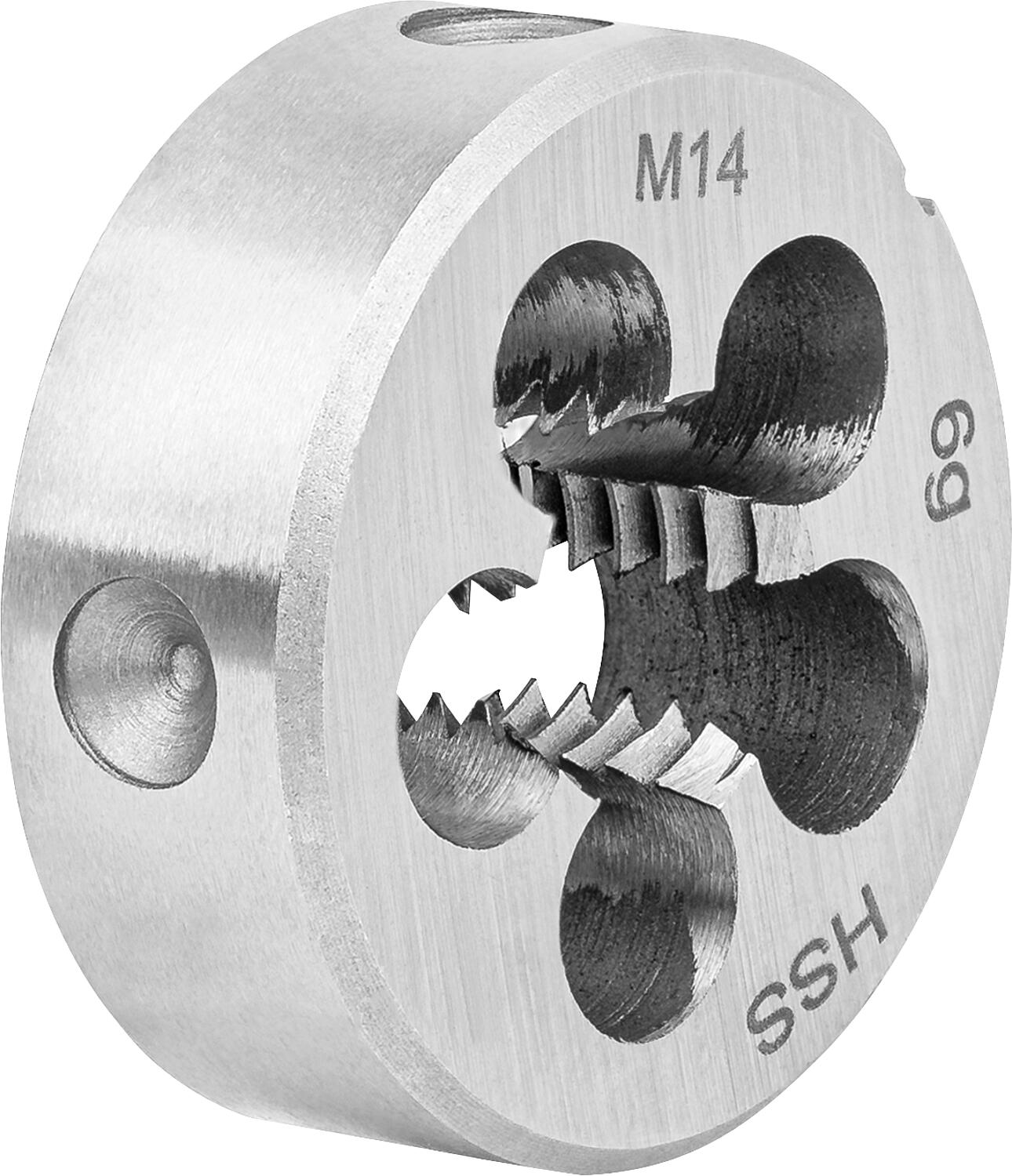Round cutting dies M 3 x 0.5 SINGLE
