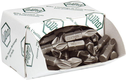 Pozidriv-Bit 7929ZPZ Standard mit 1/4"-Antrieb, Großpackung, kurz, VPE = 50 Stück