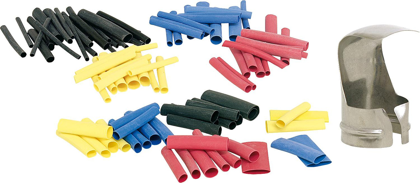 Heat shrink tubing set, including reflector nozzle, heat shrink tubing 1.6-4.8 mm and 4.8-9.5 mm