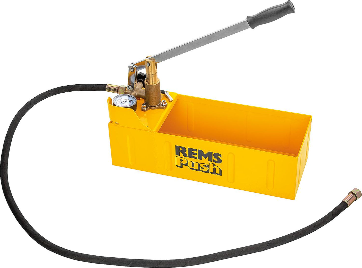 Pompe d'essai de pression manuelle Rems Push pour eau, huile, glycol ; plage de pression jusqu'à 60 bar
