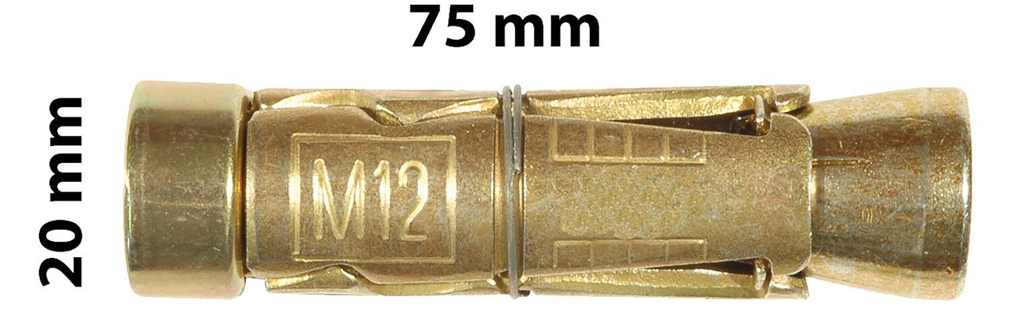 REMS core drilling accessories, expansion anchor M12 for masonry, reusable, 1 pack = 10 pieces
