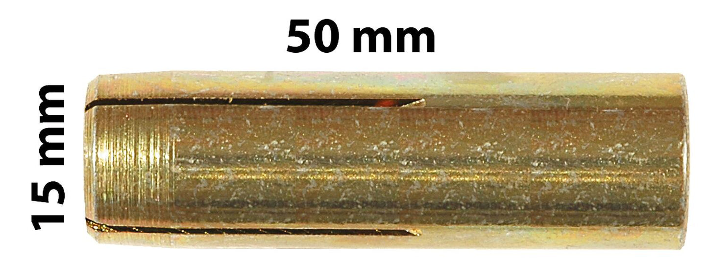REMS core drilling accessories, M12 drive-in anchors for concrete, 50 pieces