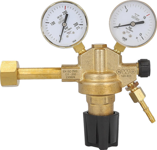 Oxygen cylinder pressure regulator