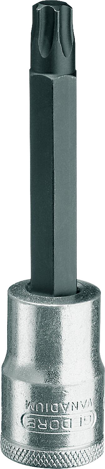 Schraubendreher-Einsatz 1/2" Innen Torx T 20 / L 100mm (G)