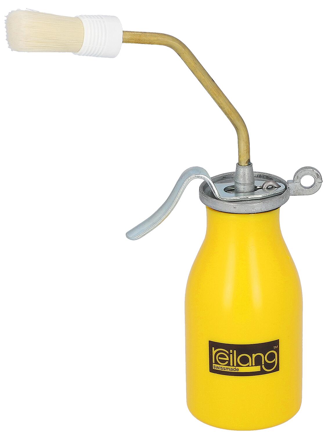 Brush oiler with single pump mechanism, 200 ml capacity, polyethylene container