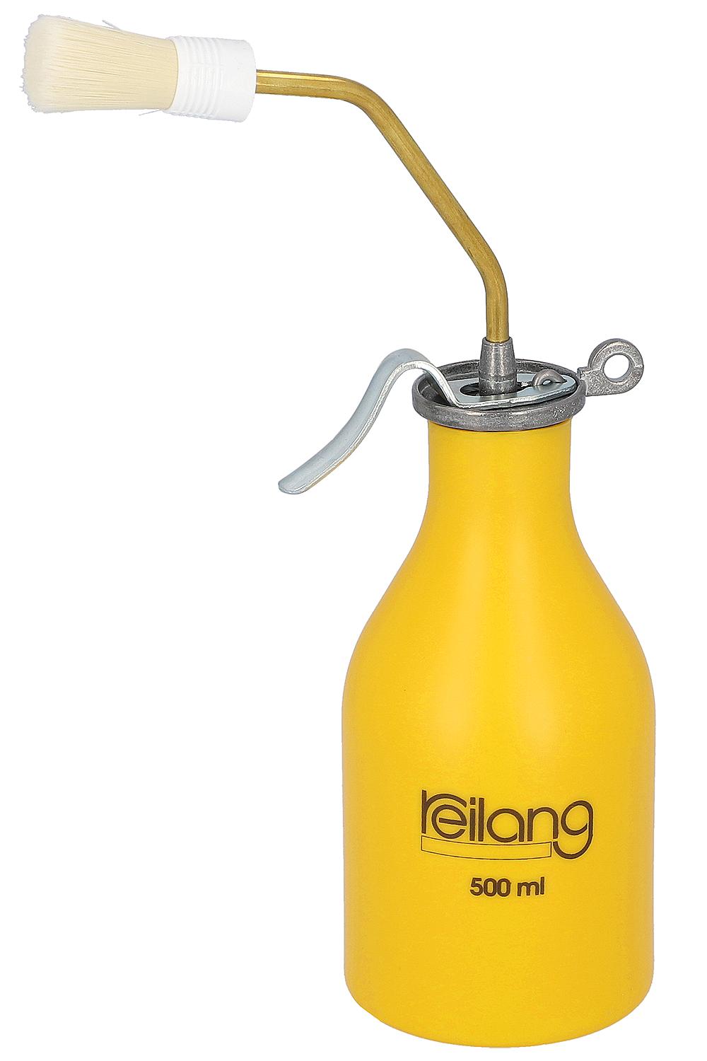 Brush oiler with single pump mechanism, 200 ml capacity, polyethylene container