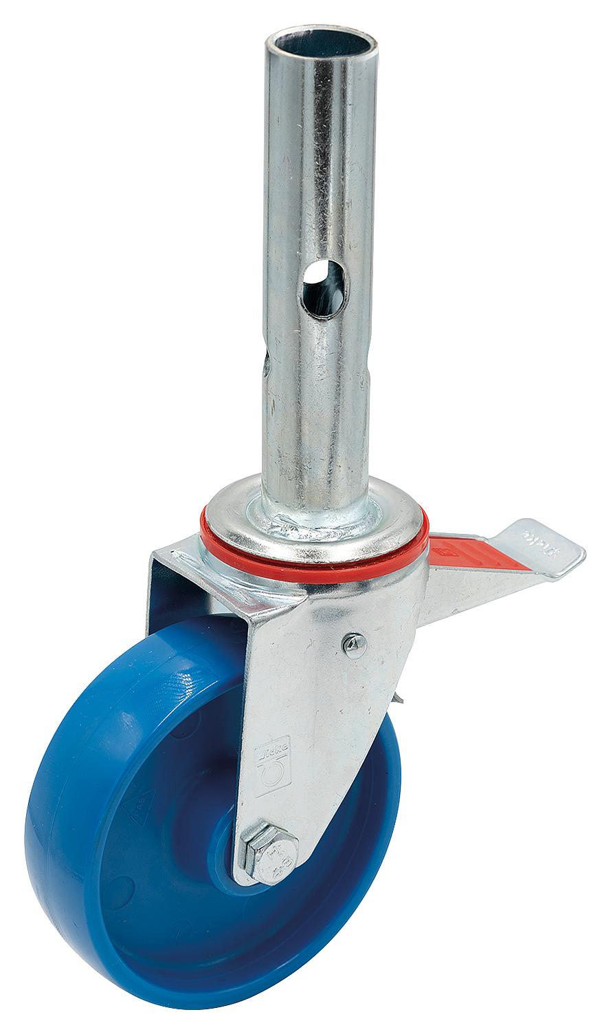 Set of casters Ø 125 mm, 4 pieces