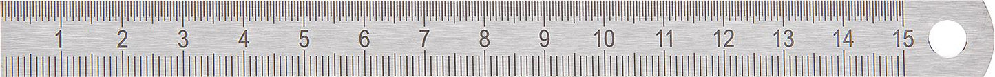 Bendable steel measuring tape 150 mm