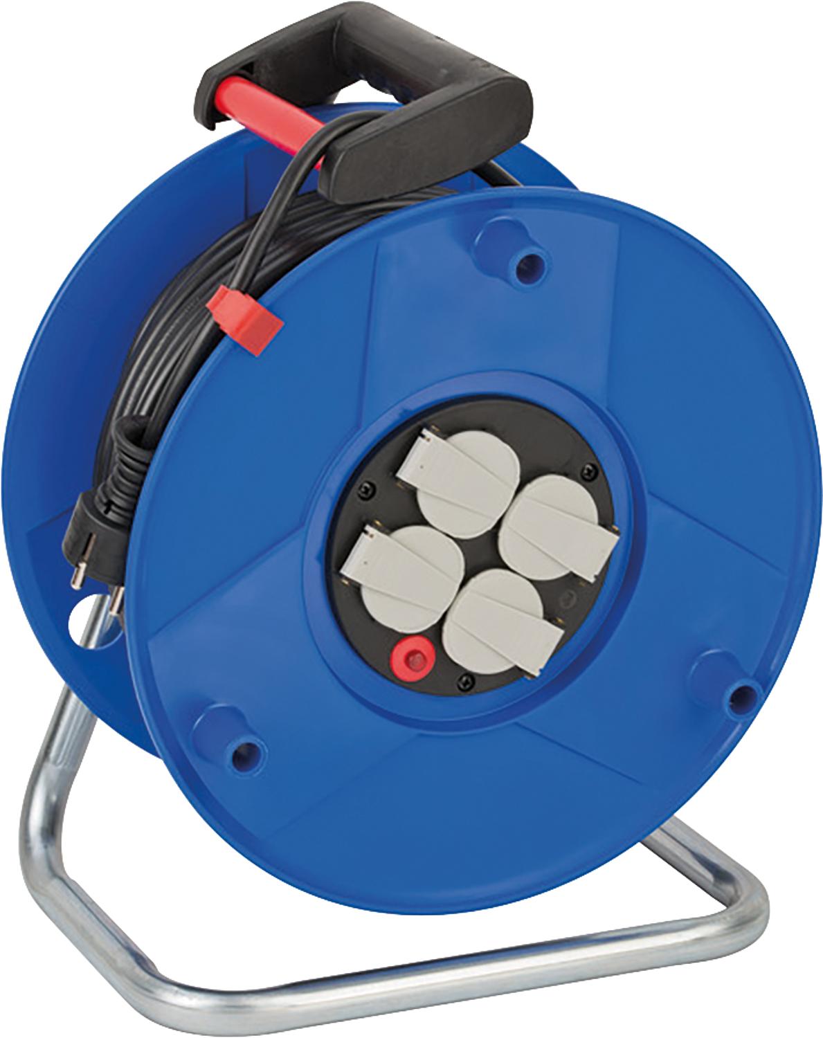 Garant type cable reel with overheating protection, cable length = 50 m, Ø 290 mm