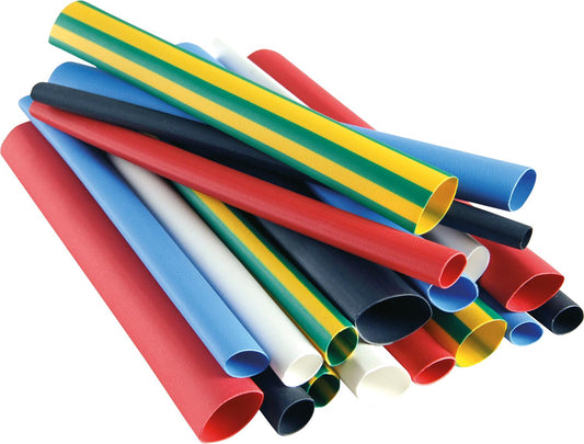 Heat shrink tubing set, size 4.0 - 12mm