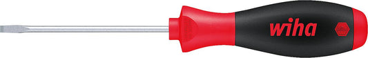 wiha 302 SoftFinish® slotted screwdriver, round blade, SL2.0 x 0.4 x 65 mm