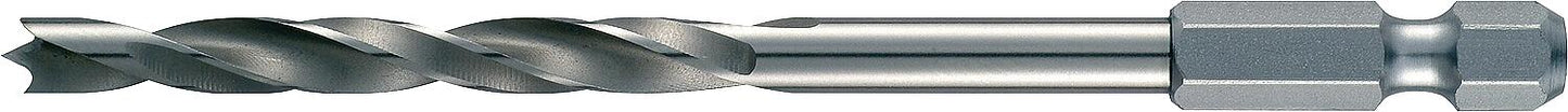 ALPEN HSS machine wood spiral drill bit with 1/4'' hex shank Ø 3 mm