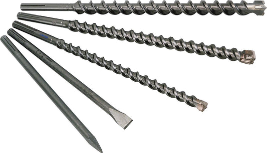 Boîte de mélange SDS-max, emballage commercial de 5 pièces