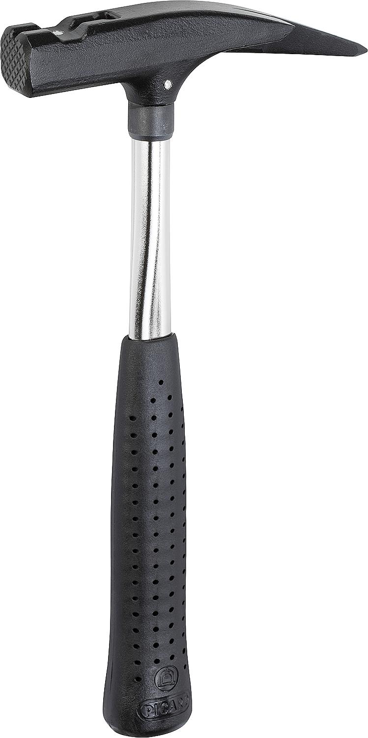 PICARD Type 620M claw hammer, 600g, with magnet and tubular handle, roughened face