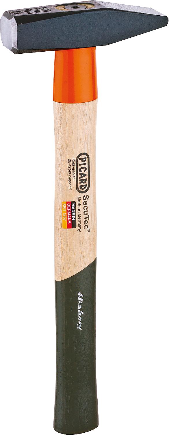 PICARD locksmith's hammer 200g, German style, with handle protection sleeve