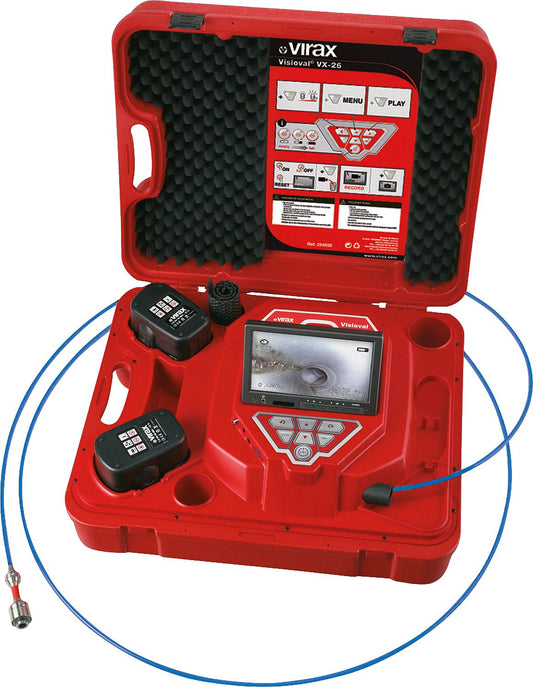 Inspektionskamera mit 30 m Kabel