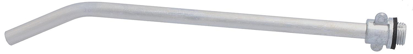 Nozzle tube for universal pump 10 mm, bent, 140 mm long
