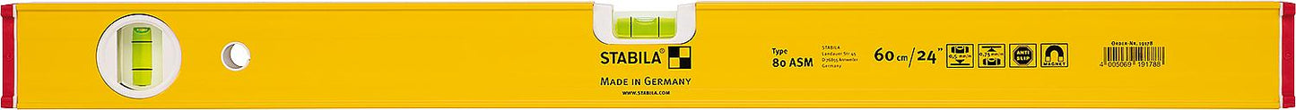 Wasserwaage Stabila Typ 80 ASM, 40cm