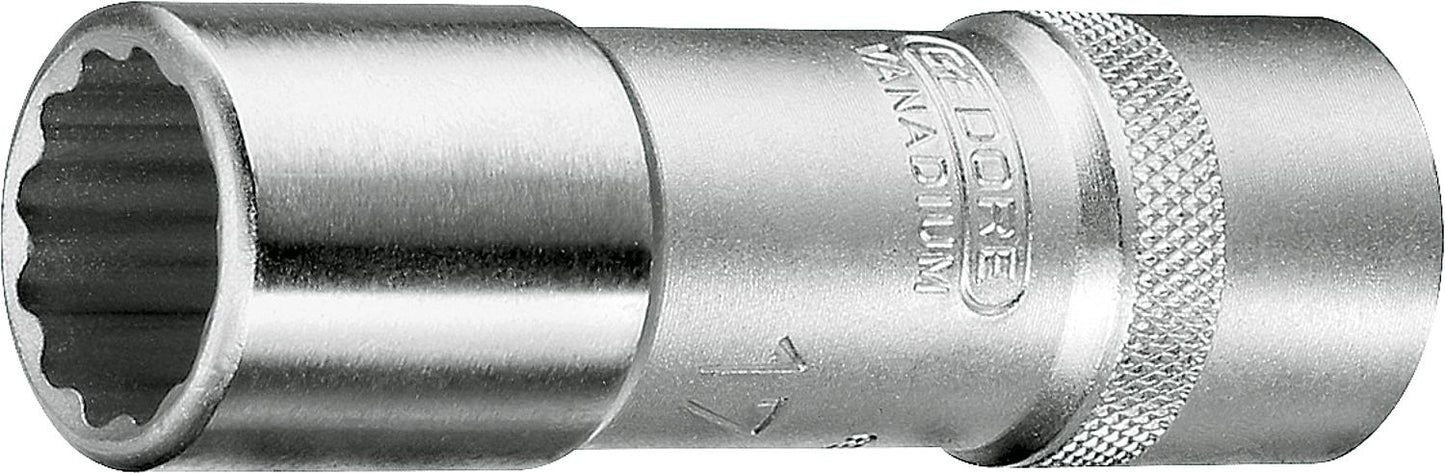 GEDORE socket wrench insert, long, UD profile, type D 19 L 10